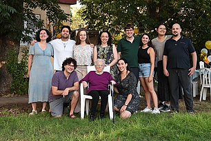 Elsa Epstein bei Ihrem 100. Geburtstag, 2025 (Quelle: Privat)