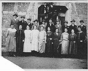 Gruppenfoto der Kirmesgesellschaft 1926
