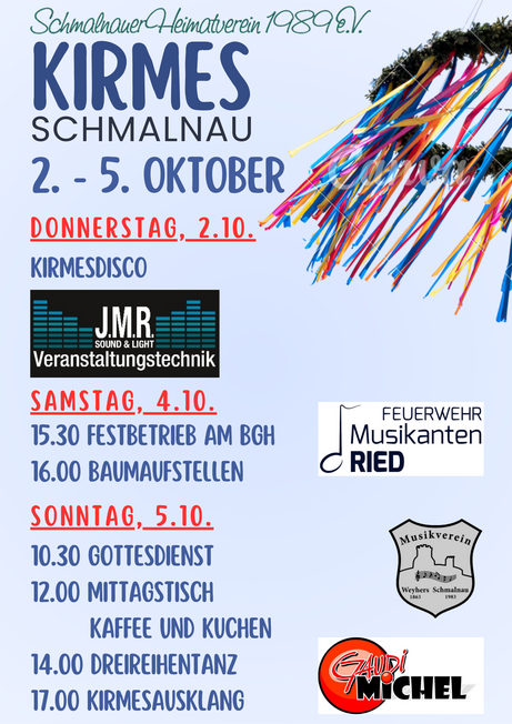 Kirmesplakat 2025